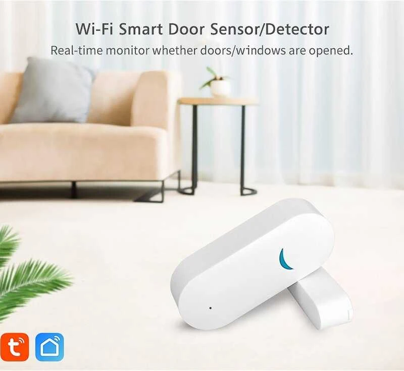 Išmanusis bevielis durų ir langų judesio jutiklis Feelspot FS-DS02W Wifi, Tuya