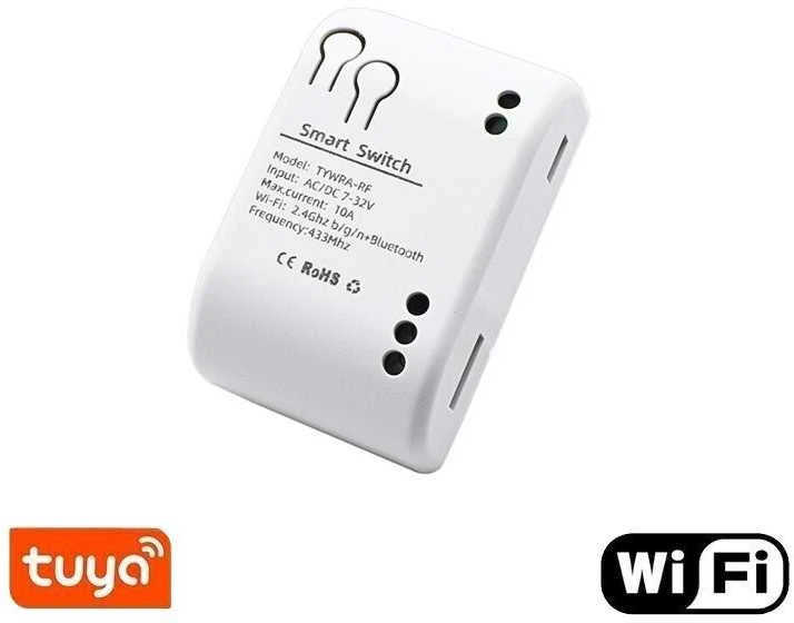 Išmanusis jungiklis - rėlė Feelspot FS-SRS02W RF, Wi-fi, Tuya