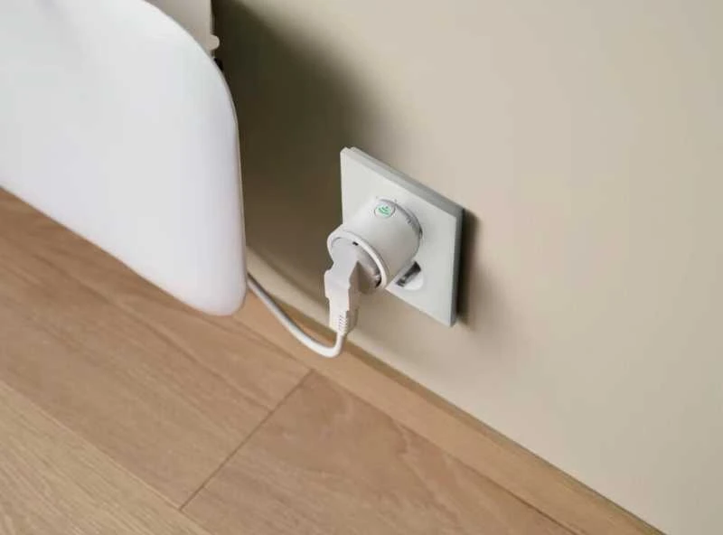 Išmanusis elektros lizdo kištukas Mill Smart WiFi Plug, baltas (MILLSMARTPLUG)