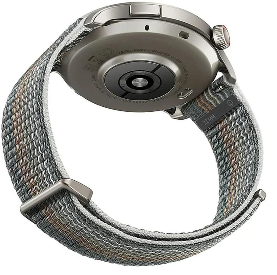 Išmanusis laikrodis Amazfit Balance, Pilkos spalvos korpusas su nailoniniu dirželiu