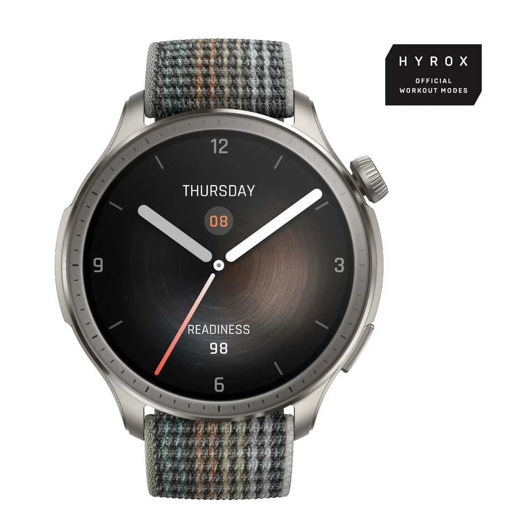 Išmanusis laikrodis Amazfit Balance, Pilkos spalvos korpusas su nailoniniu dirželiu
