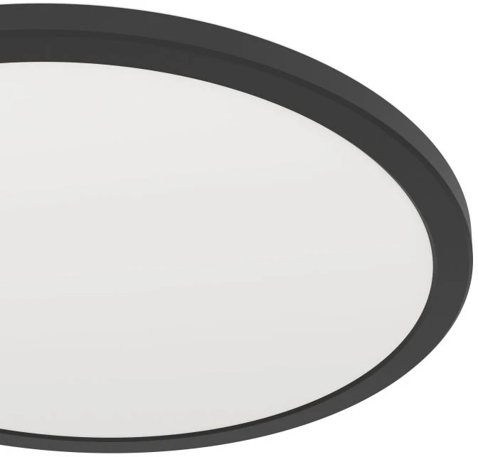 Lubinis šviestuvas Išmanusis LED šviestuvas EGLO ROVITO-Z IP44 22,5W RGB 2700-6500K 2300lm juod Ø39 pult/APP