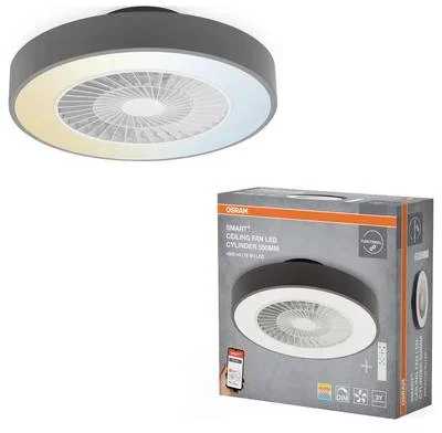 Lubinis šviestuvas Ledvance Išmanusis LED šviestuvas-ventiliatorius OSRAM SMART WIFI, 76W, 3000-6500K 2300lm, su pultu