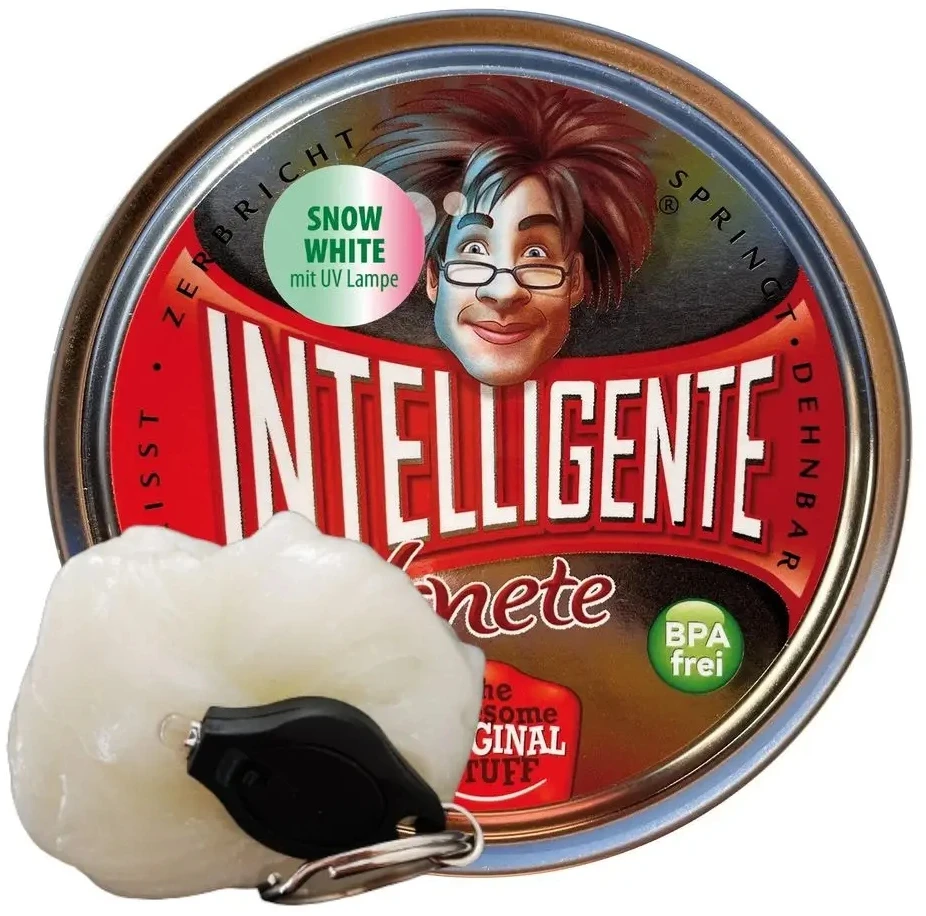 Išmanusis plastilinas, Baltos Kalėdos, 80 g Artyzan