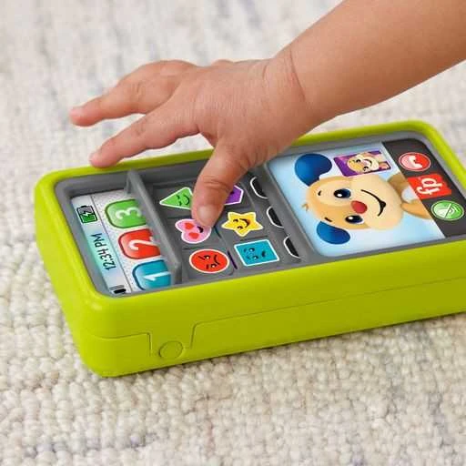 Žaislinis išmanusis telefonas Fisher Price „Laikas mokytis!“ (Lietuviškai įgarsintas)