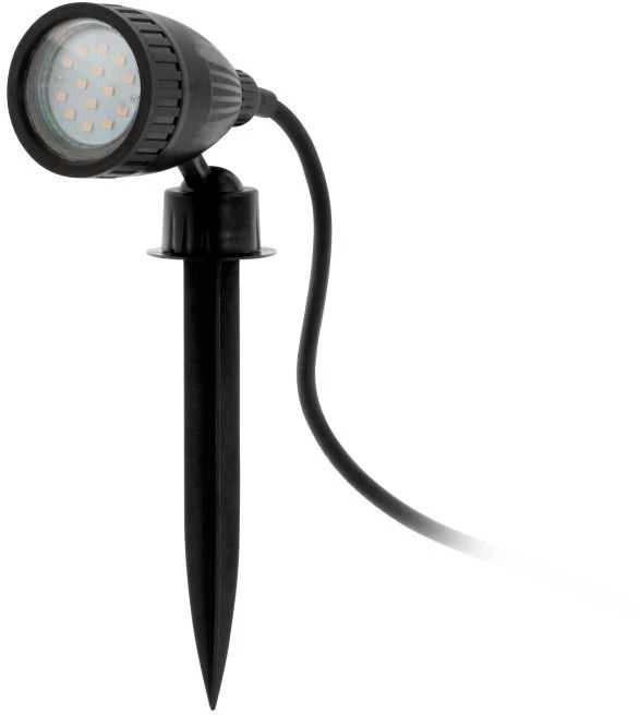 Šviestuvas Eglo Nema 93384, 2.8W, GU10, IP44, juodas