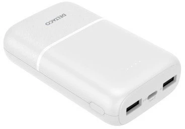 Išorinė baterija DELTACO 10 000 mAh, 2x USB-A, 1x USB-C / PB-C1005