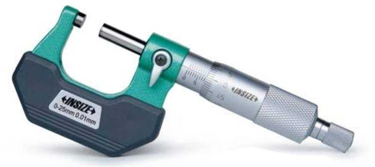 Išorinis mikrometras Insize (25-50 mm)