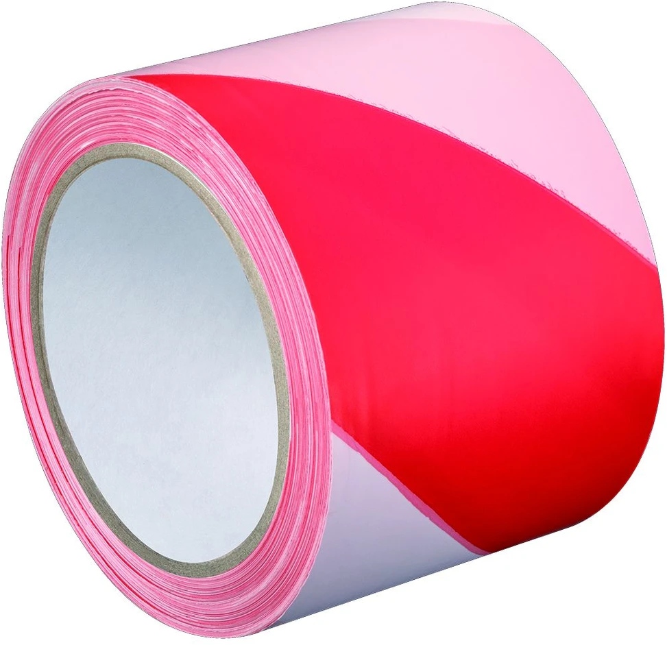 Įspėjančios juostos FOLSEN, 0,05 x 33 m, geltona-juoda