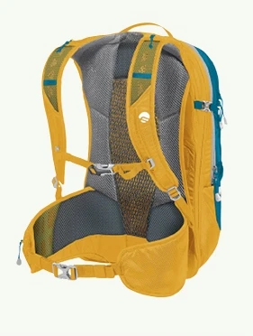Išplečiamas kuprinės - Ferrino - Zephyr 17+3L - Universalus - Geltonas - Kvėpuojantis