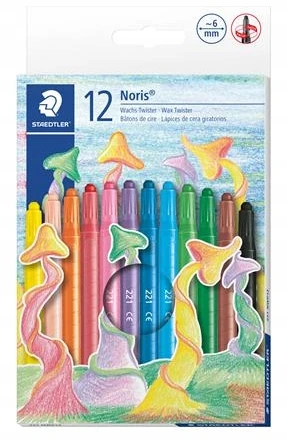 Vaškinės kreidelės STAEDTLER NORIS CLUB