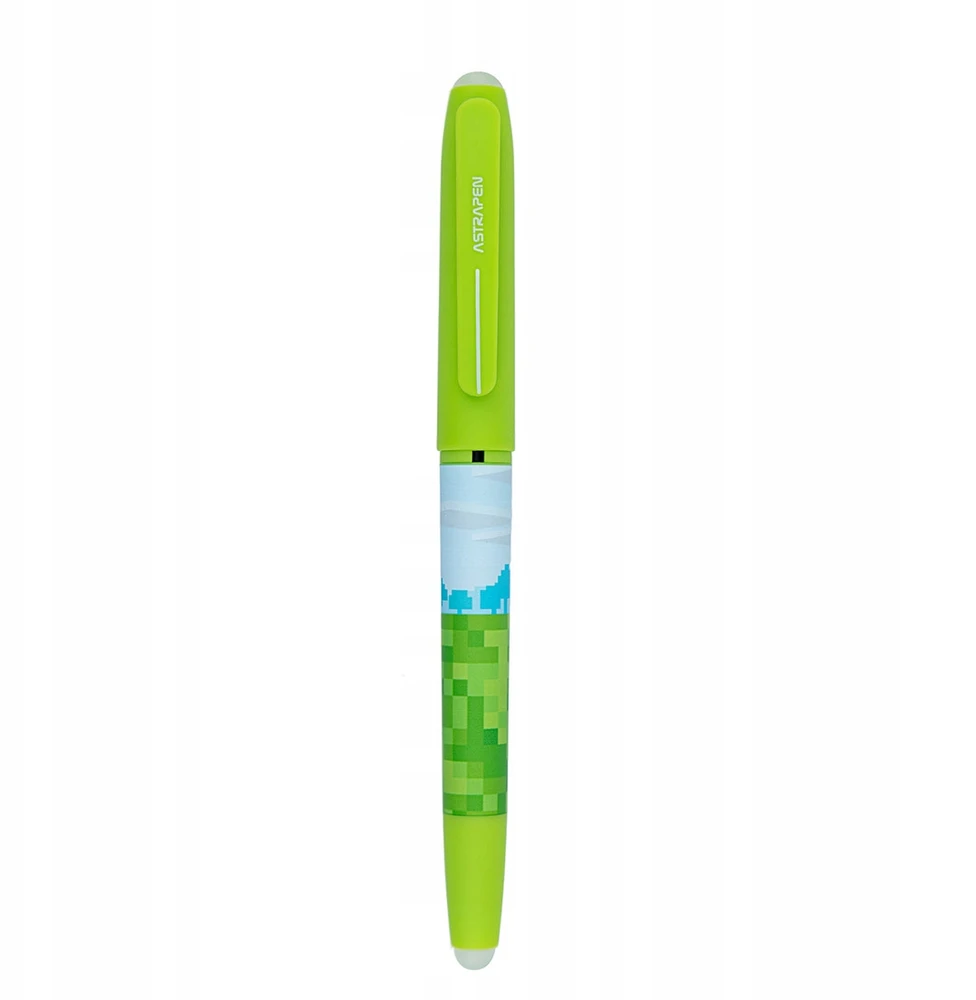 Ištrinamas rašiklis Astra Oops! Pixel One, mėlynas, 0.6mm