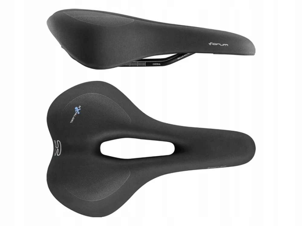 Itališkas dviračio balnas Selle Royal FORUM GEL - LADY gelis su ventiliacija