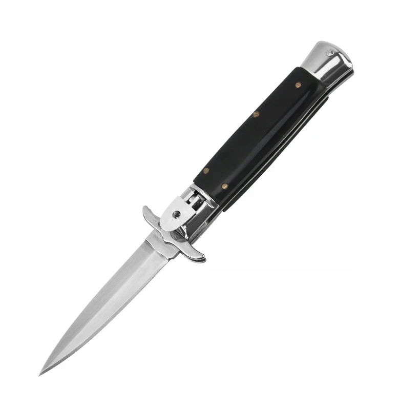 Itališkas spyruoklinis peilis 21 cm - Sicilietiškas peilis, automatinis sulankstomas peilis