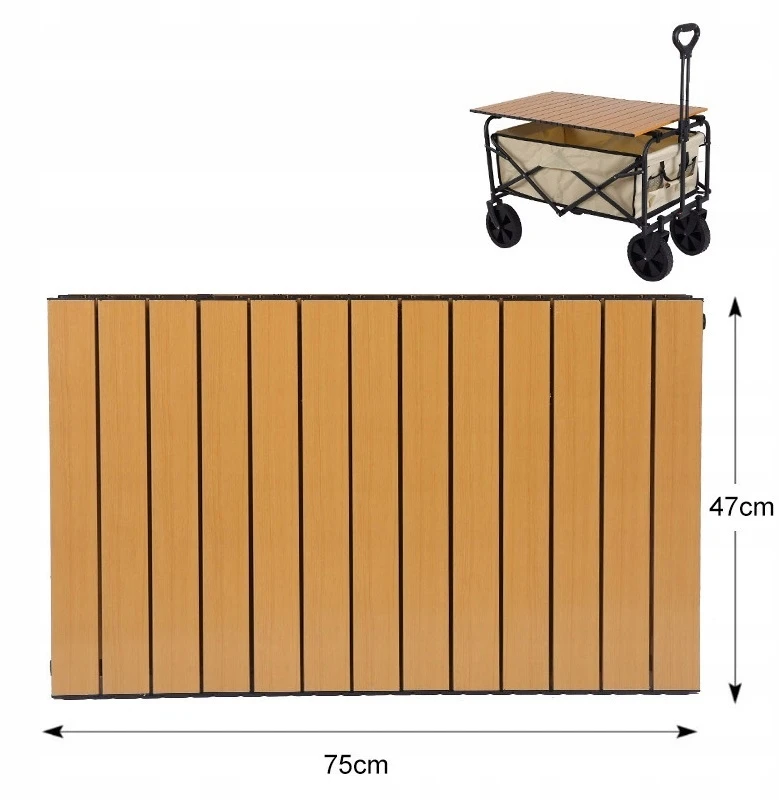 Itimport 75X45 Cm Stalas Travel Travel Table