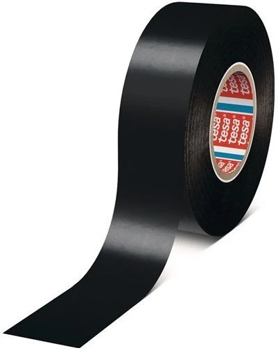 Izoliacinė juosta TESA 20m/19mm PVC juoda