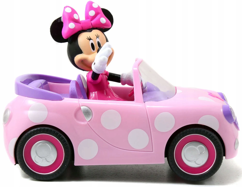 Jada Toys Nuotoliniu būdu valdomas automobils Dinsey Minnie Mouse, rožinis