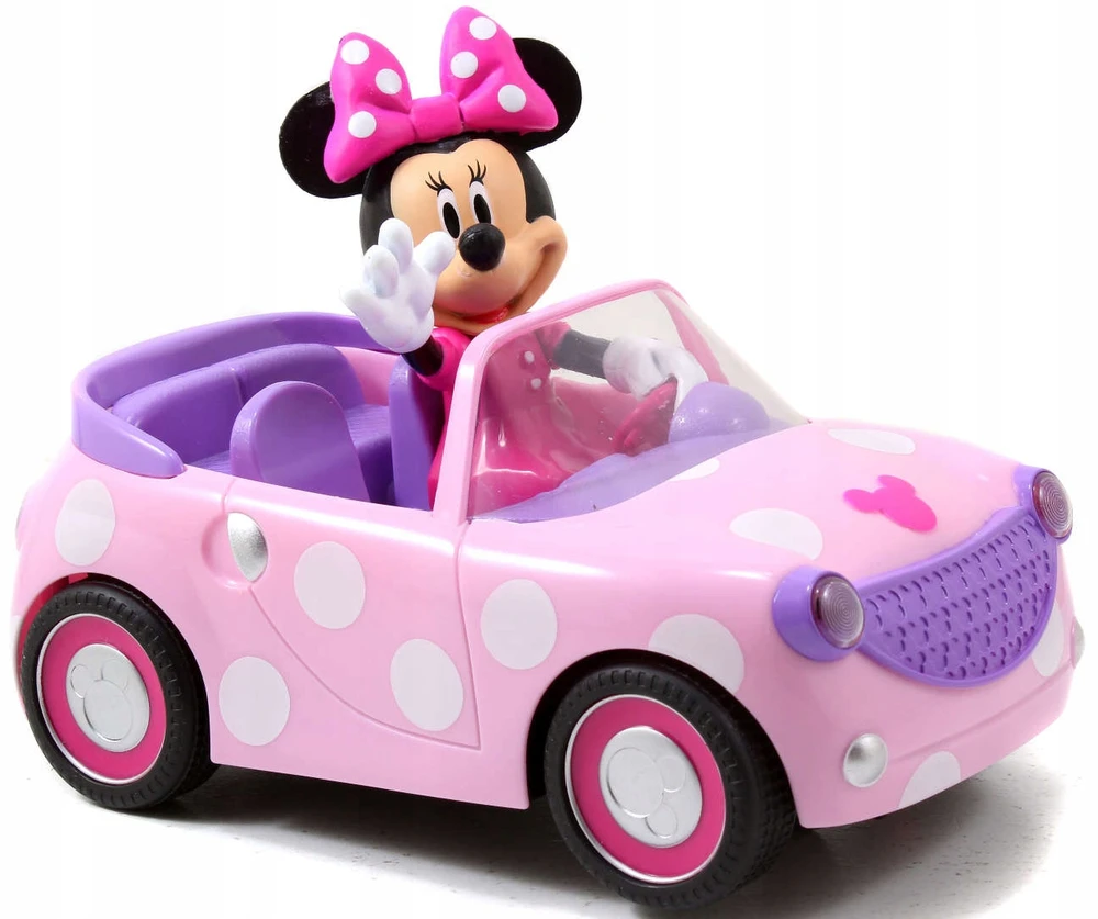 Jada Toys Nuotoliniu būdu valdomas automobils Dinsey Minnie Mouse, rožinis