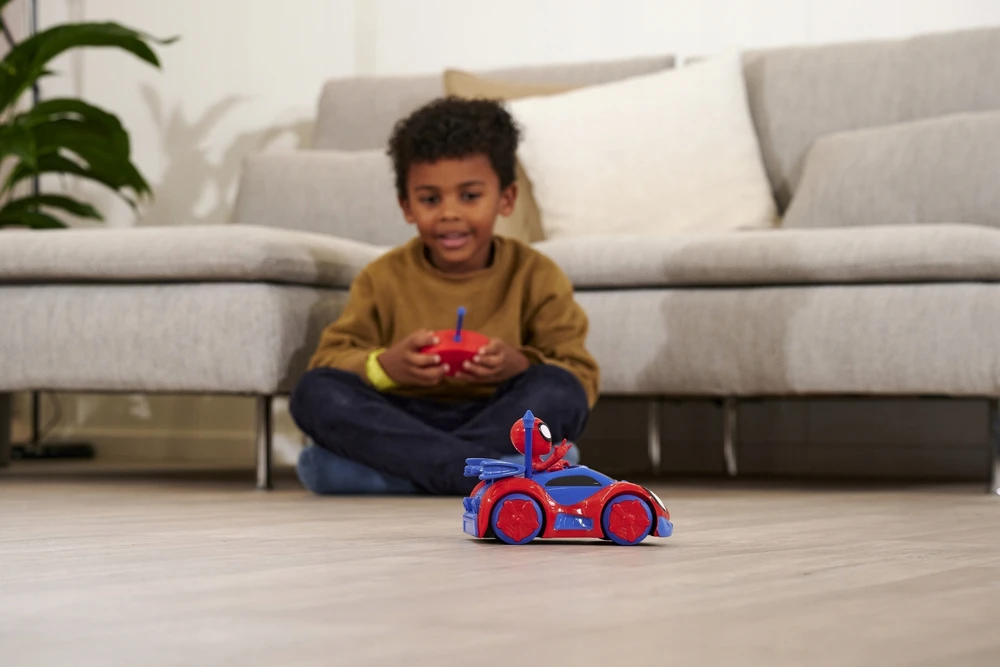 Dickie „Disney Marvel Spidey Car RC Cabriolet Roadster“ nuotolinio valdymo valdymas