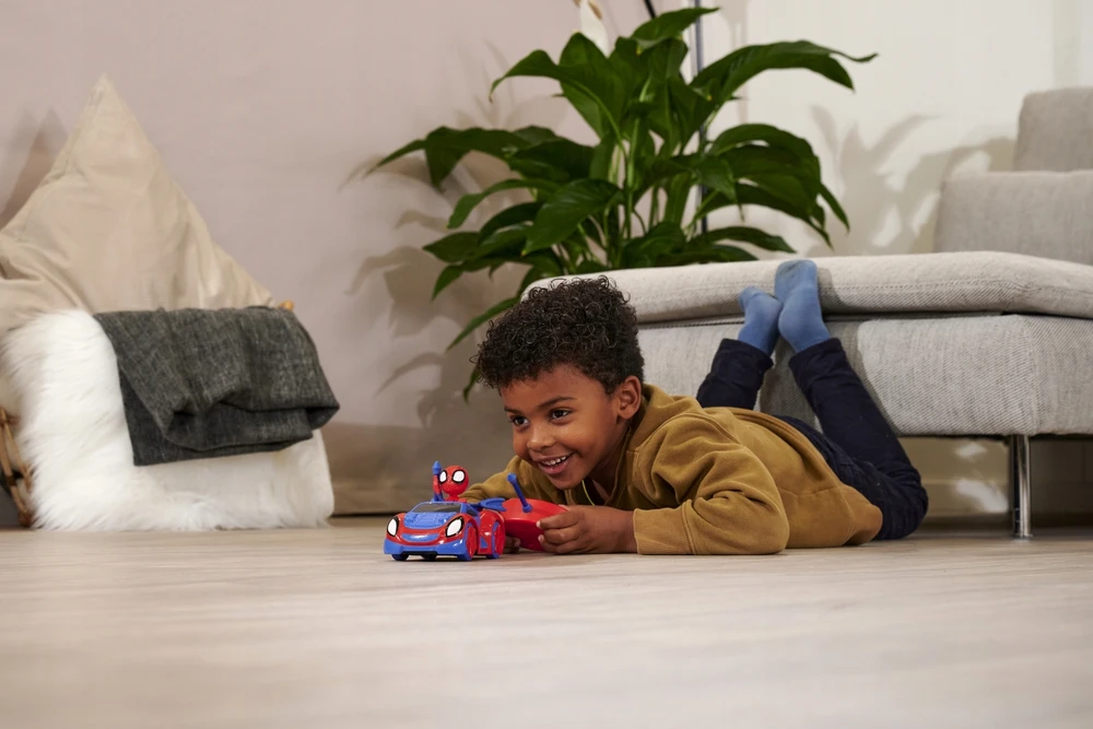 Dickie „Disney Marvel Spidey Car RC Cabriolet Roadster“ nuotolinio valdymo valdymas