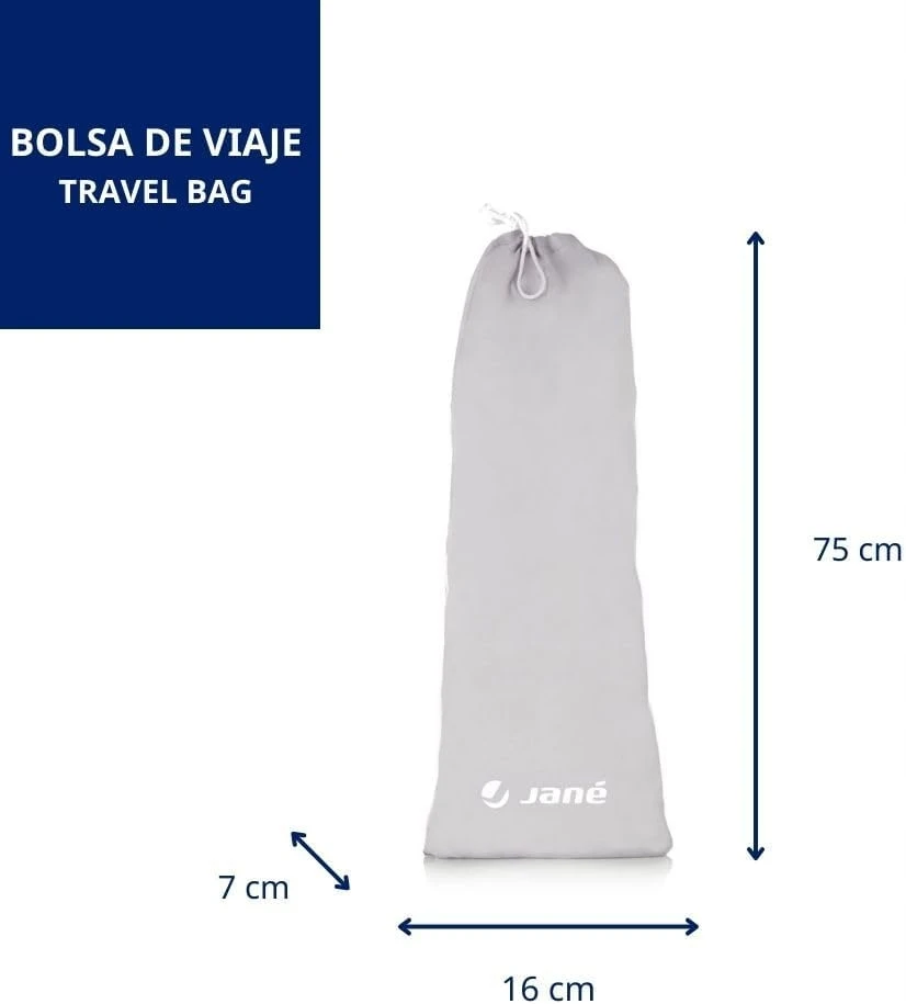 JANE lovos turėklas Sulankstomas 140 cm