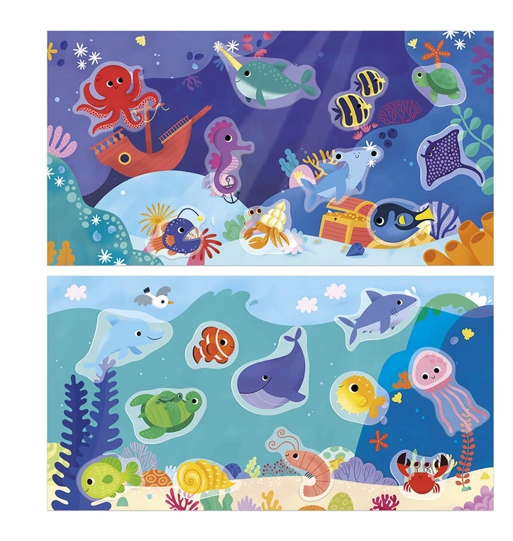 Janod Art Set Stori daugkartiniai lipdukai My Arts & Crafts 18m+