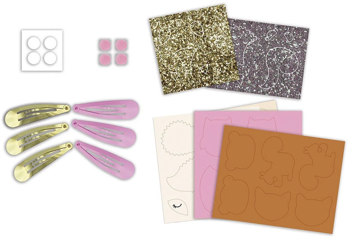 Janod Creative rinkinys papuošalams kurti. Blizgančios sąsagos Leśne