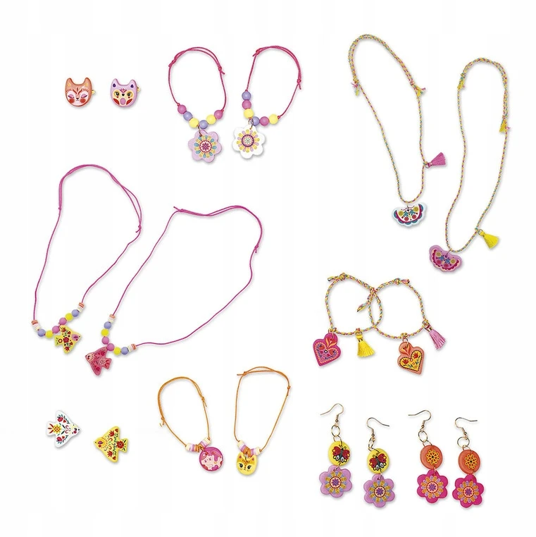 Janod Jewels of friendship Kūrybinis rinkinys papuošalams gaminti nuo 8 metų