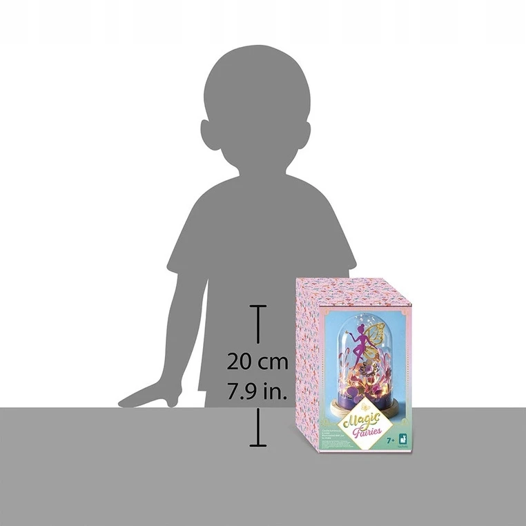 Janod kūrybinis rinkinys Lempa Secret garden Fairies Magic Fairies 7+