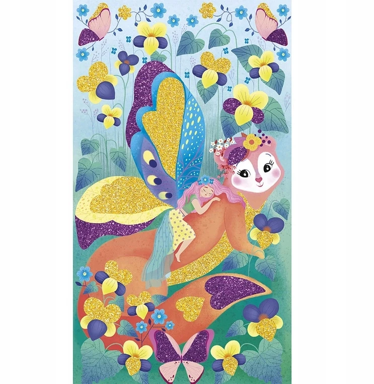 Janod Wróżki Magic Fairies Magiczny Brokat