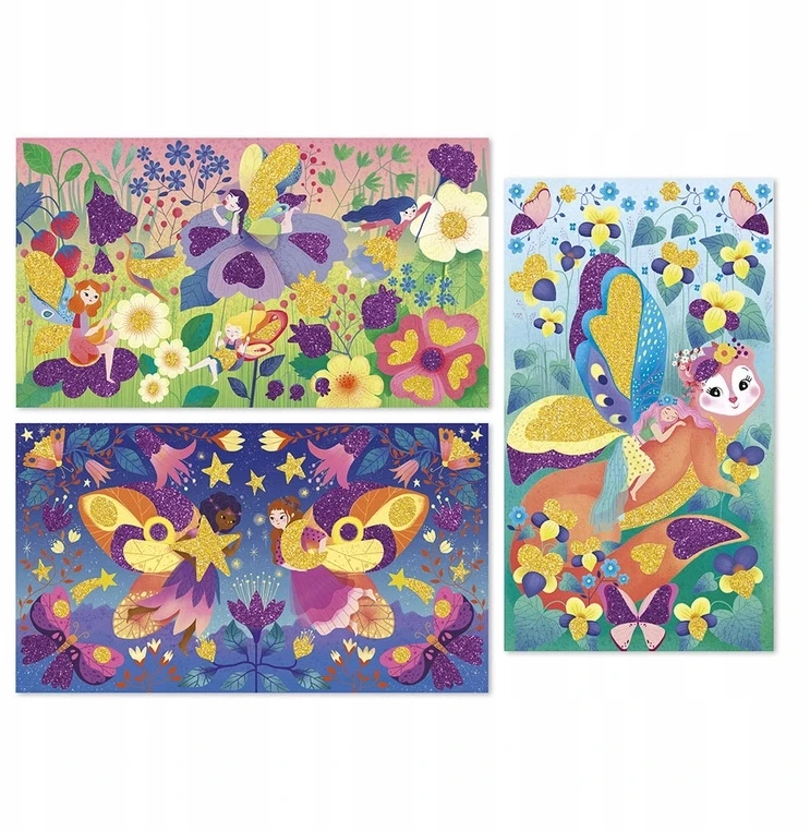 Janod Wróżki Magic Fairies Magiczny Brokat