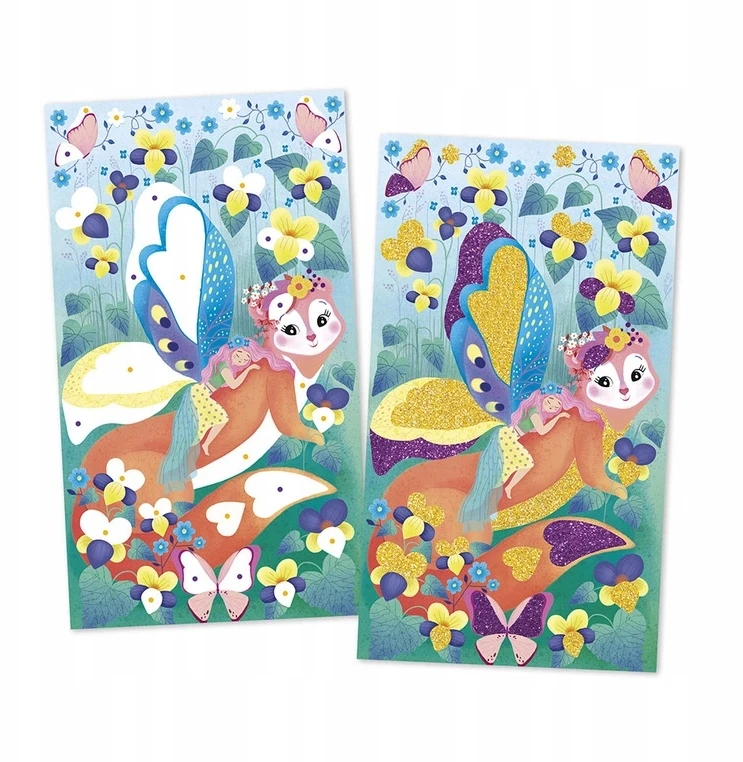 Janod Wróżki Magic Fairies Magiczny Brokat