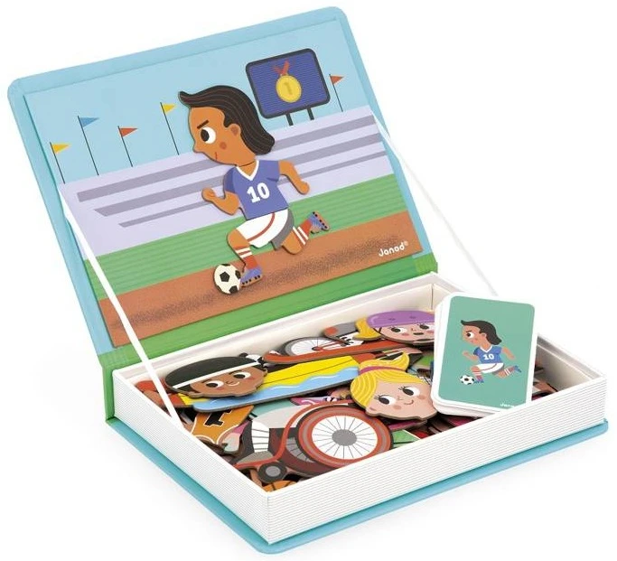 Janod Magnetibook Sporty