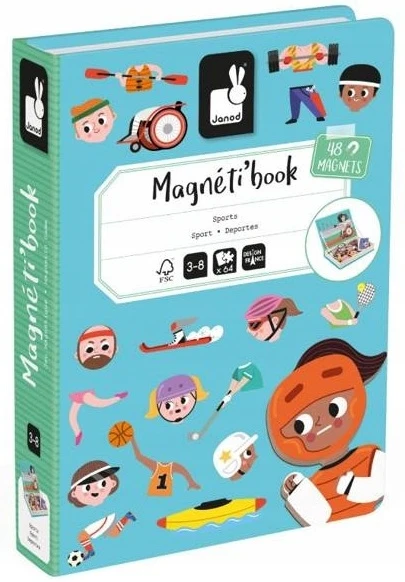 Janod Magnetibook Sporty