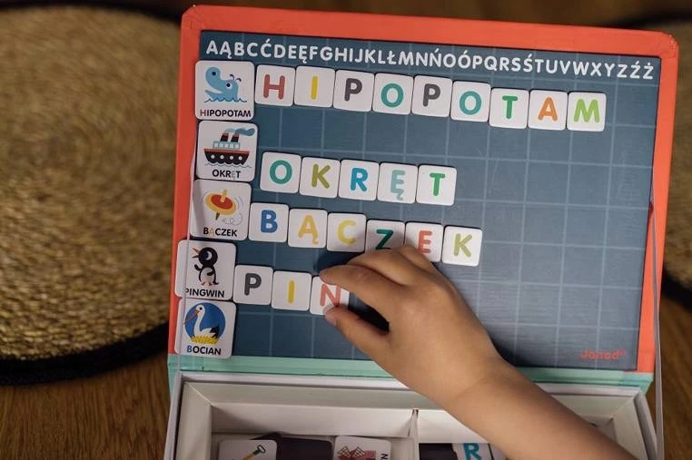Janod Magnetibook Polski Alfabet