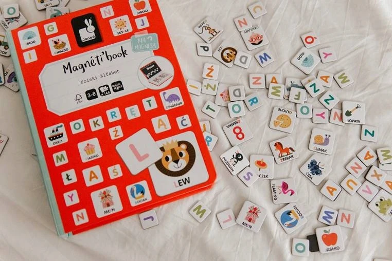 Janod Magnetibook Polski Alfabet