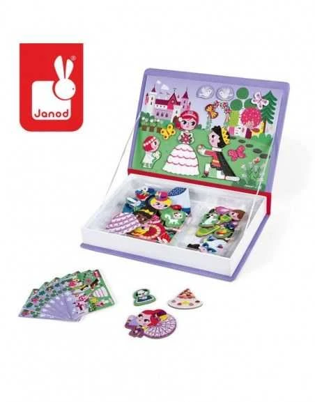 Dėlionė Janod Magnetibook Princesės