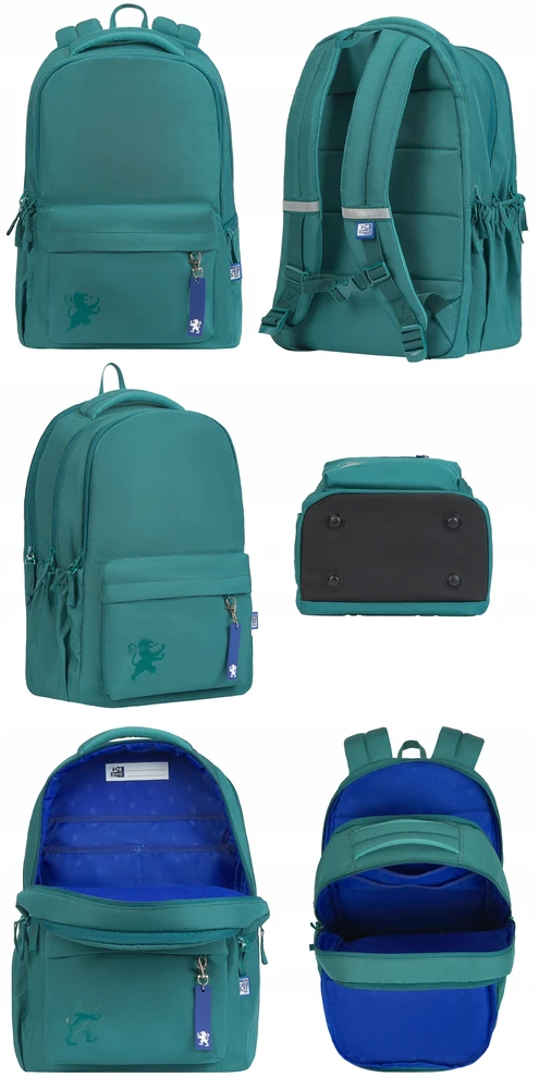 Jaunimo kuprinė Oxford Touch Esse, 26l, 3 skyrių, tamsiai žalia