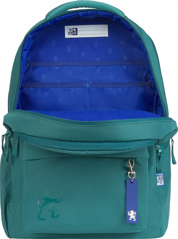 Jaunimo kuprinė Oxford Touch Esse, 26l, 3 skyrių, tamsiai žalia