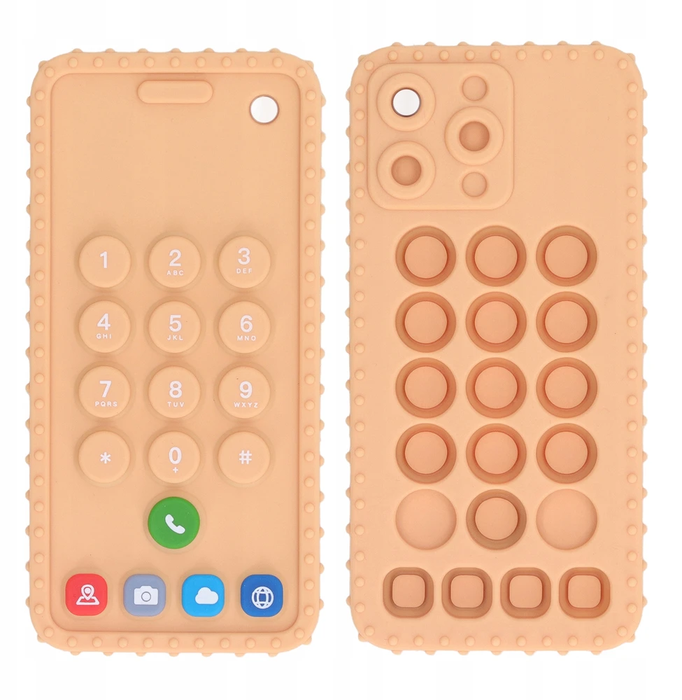 JAUTINIS ŽAISLINIS LOGOPEEDINIS GYDYMASIS DANTYS IMITUOTAS TELEFONAS