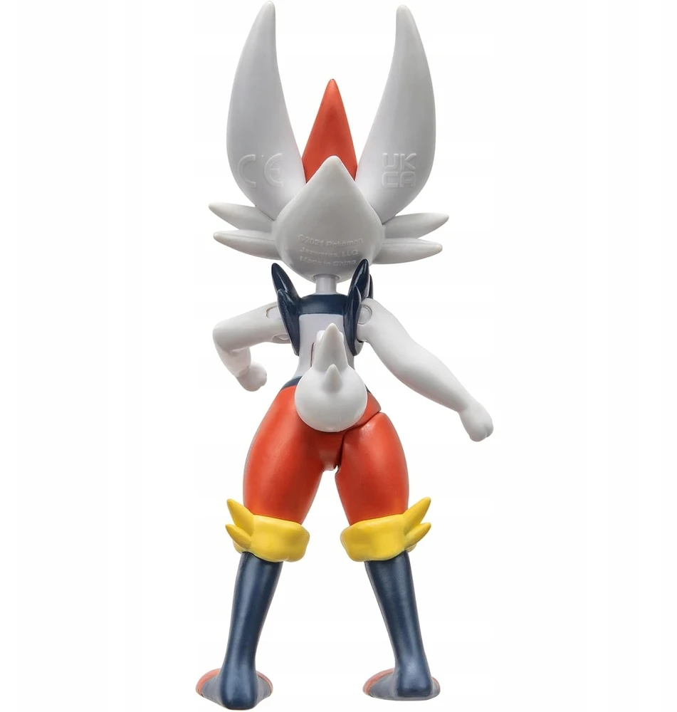 Jazwares Pokemon rinkinys 2 figūrėlės: Cinderace + Pikachu ir ugnies kamuolys PKW2904