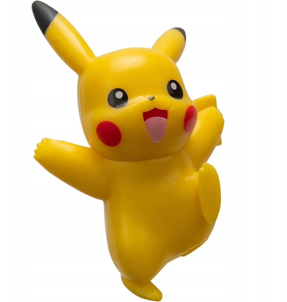 Jazwares Pokemon rinkinys 2 figūrėlės: Cinderace + Pikachu ir ugnies kamuolys PKW2904