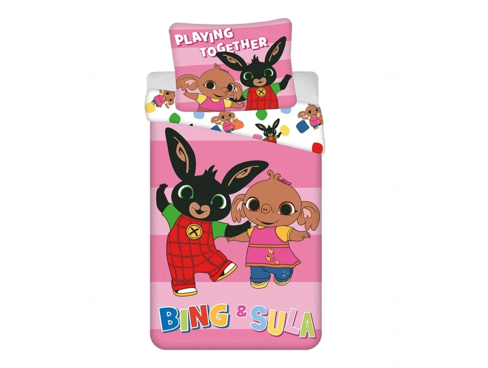 Patalynės komplektas Jerry Fabrics Bing "Playing together"