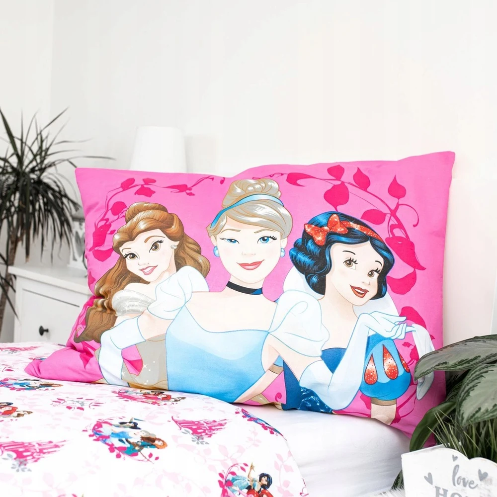 Jerry Fabrics Disney Princesės patalynė 140x200 cm, 2 vnt.