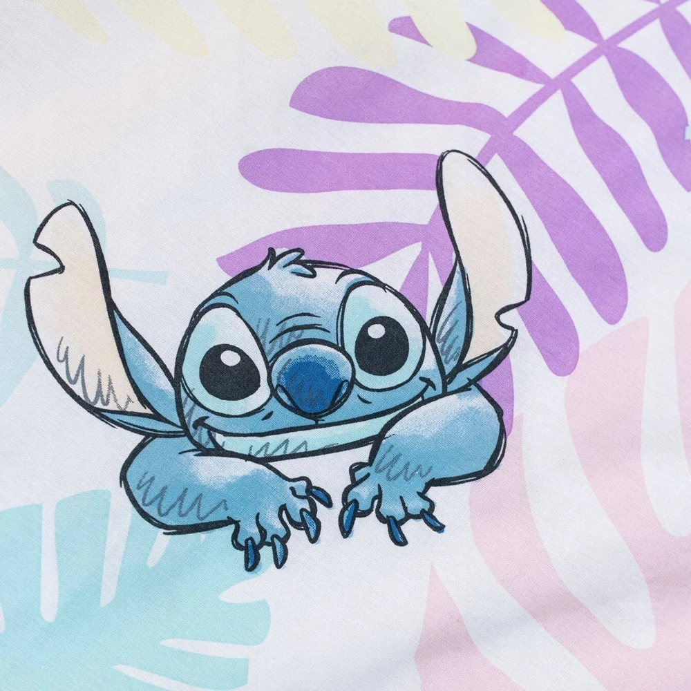 Jerry Fabrics Lilo and Stitch medvilninė patalynė 140x200, dvipusė, dovana vaikams