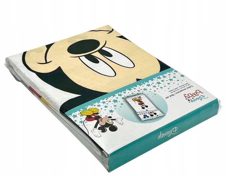Jerry Fabrics MICKEY MOUSE patalynės komplektas MICKEY COTTON antklodė 100x135 pagalvė 40x60