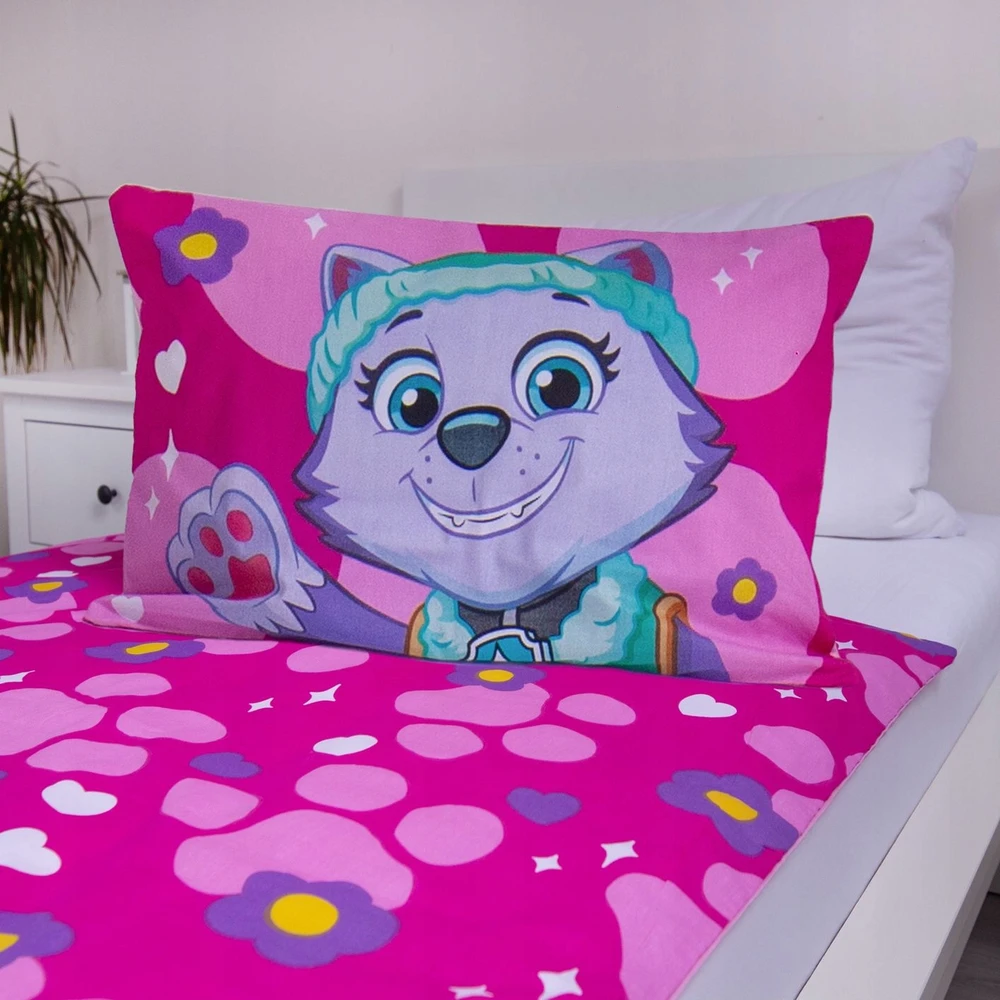 Jerry Fabrics Patalynė 100x135 Paw Patrol Rožinė SKYE lovai rožinė 578JF