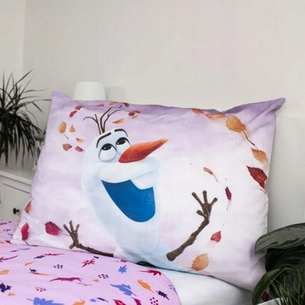Jerry Fabrics Patalynė 140x200 Frozen Frozen rožinė pagalvės užvalkalas 70x90