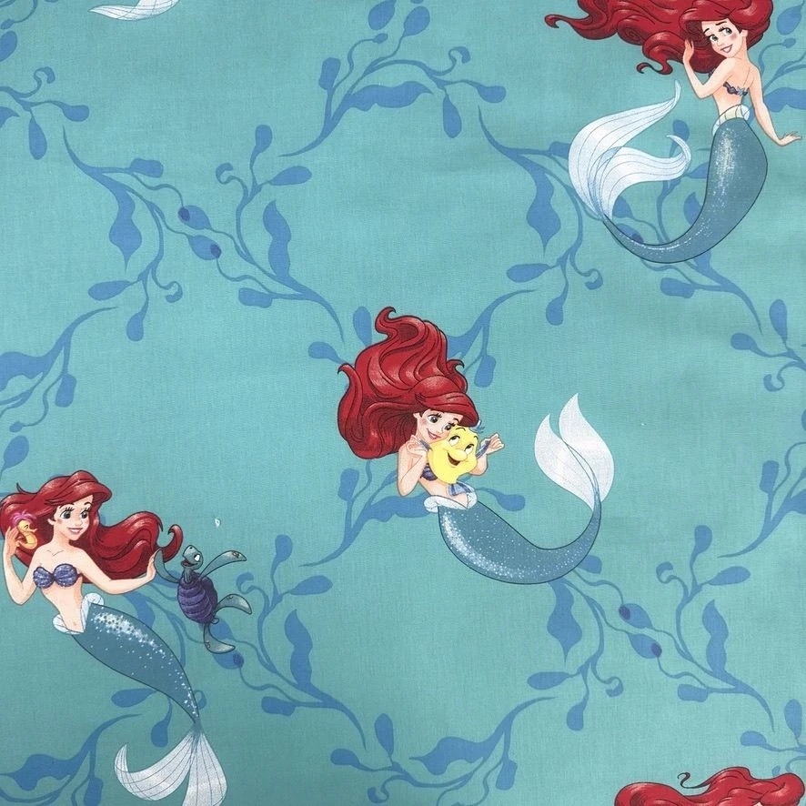 Jerry Fabrics PATALYNĖ UNDINĖ ARIEL PRINCESĖ ARIEL MAŽOJI Undinė DISNĖ PRINCESĖ