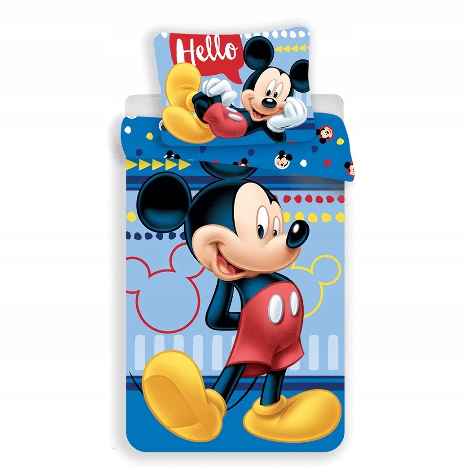Jerry Fabrics Patalynės komplektas Mickey 140x200, 2 dalių